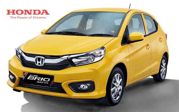 Eksterior Belakang New Honda Brio Satya di Malang