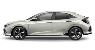 Warna White Orchid Pearl Honda Civic Hatchback Malang